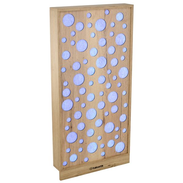 t.akustik LED Absorber 120 Circle Oak