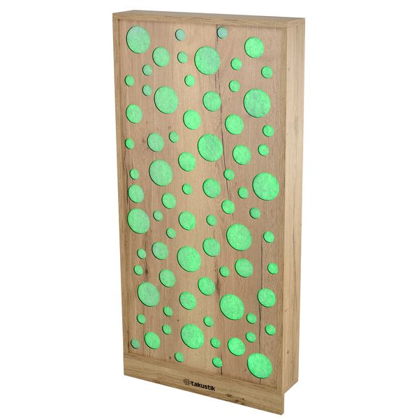 t.akustik LED Absorber 120 Circle Oak