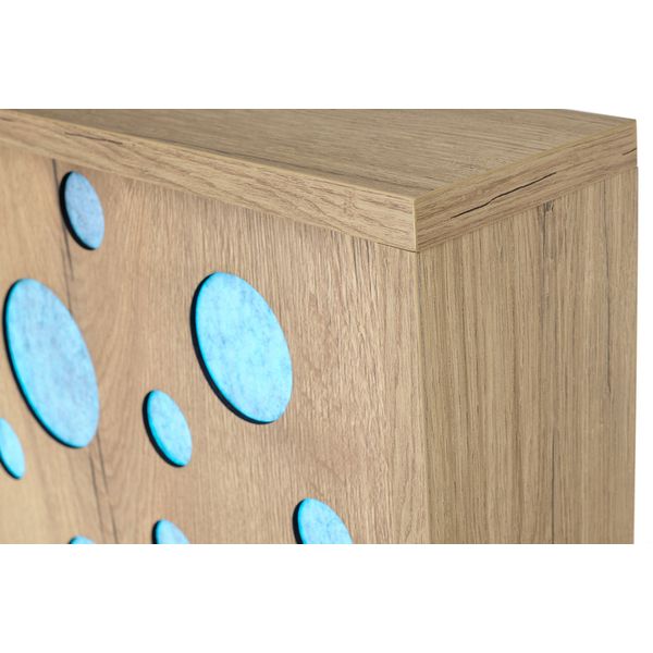 t.akustik LED Absorber 120 Circle Oak