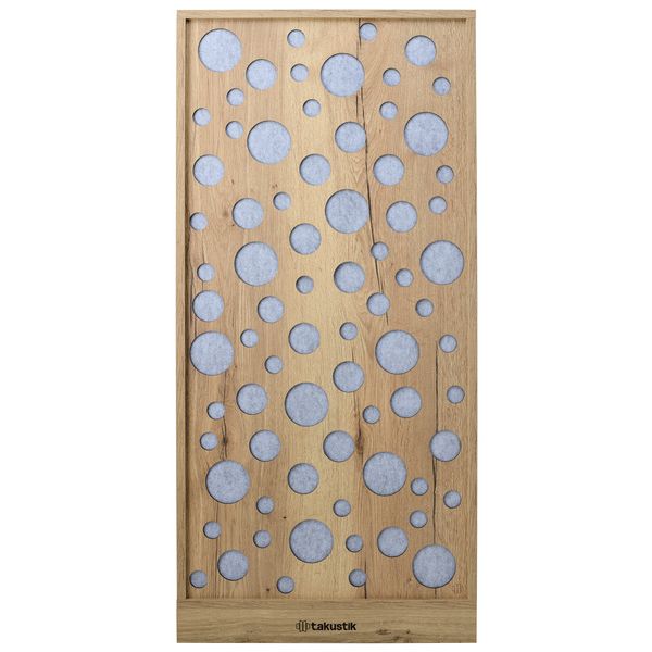 t.akustik LED Absorber 120 Circle Oak