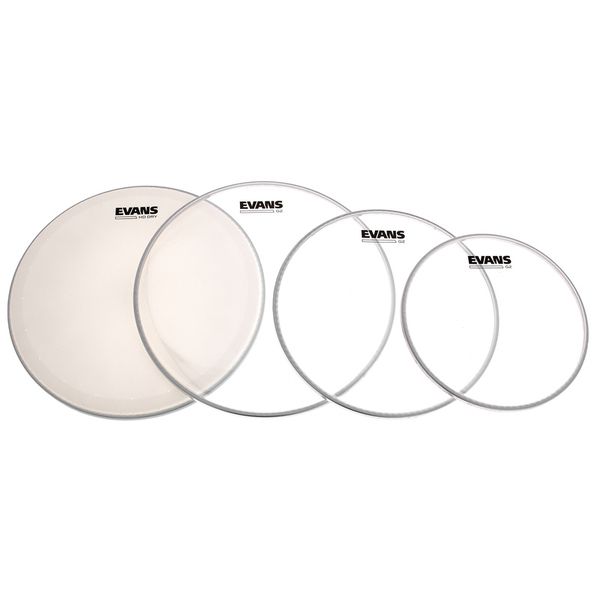 Evans G2 Clear + HDD Snare Pack Fus.