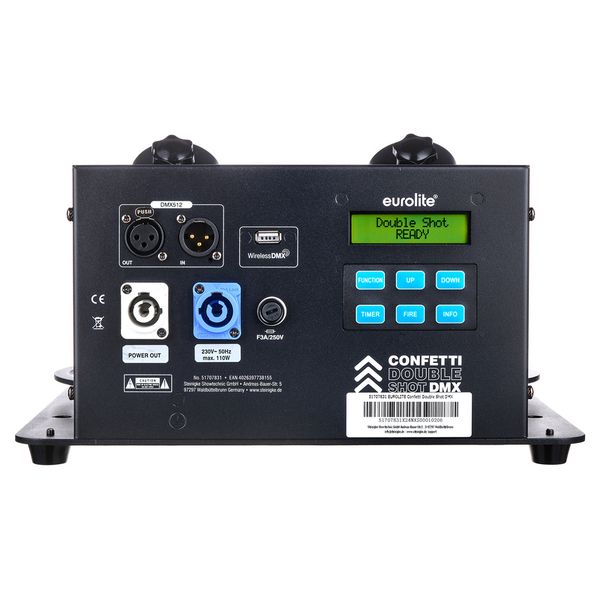 Eurolite Confetti Double Shot DMX