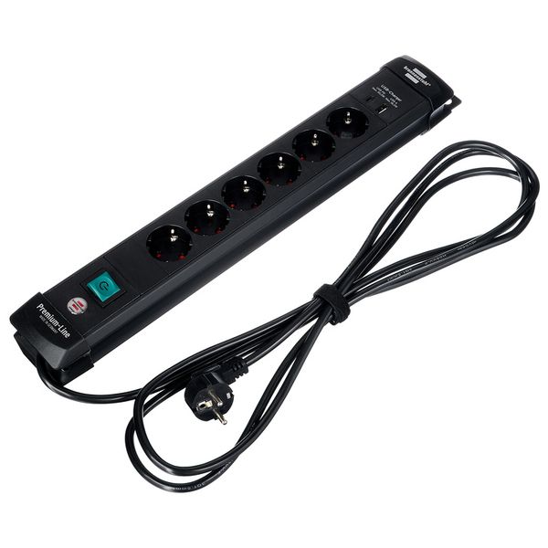 Brennenstuhl Premium Line 6-Way USB 3m