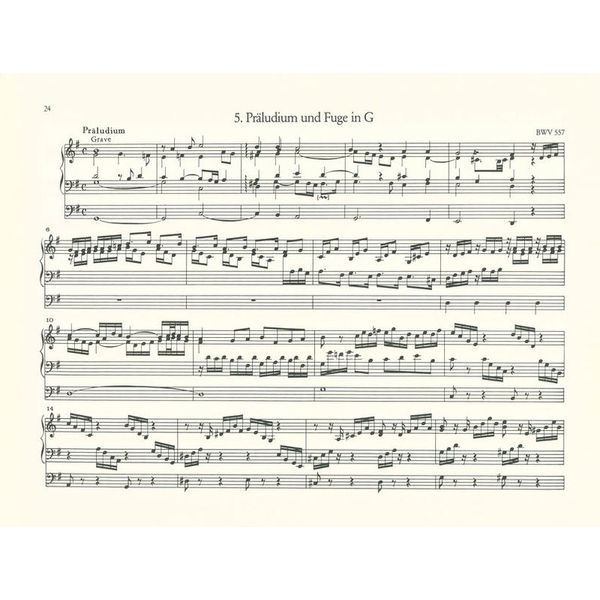 Breitkopf & Härtel Bach Acht Präludien und Fugen