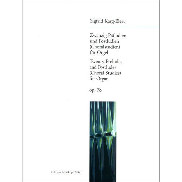 Breitkopf & Härtel Karg-Elert 20 Präludien