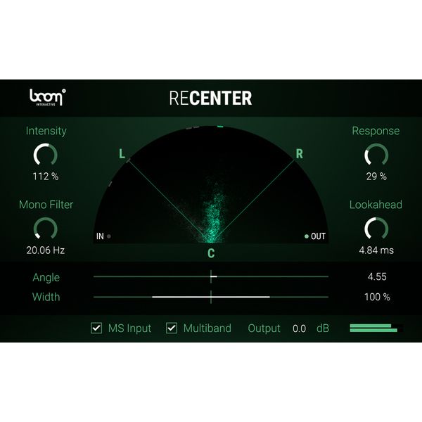 BOOM Library Recenter