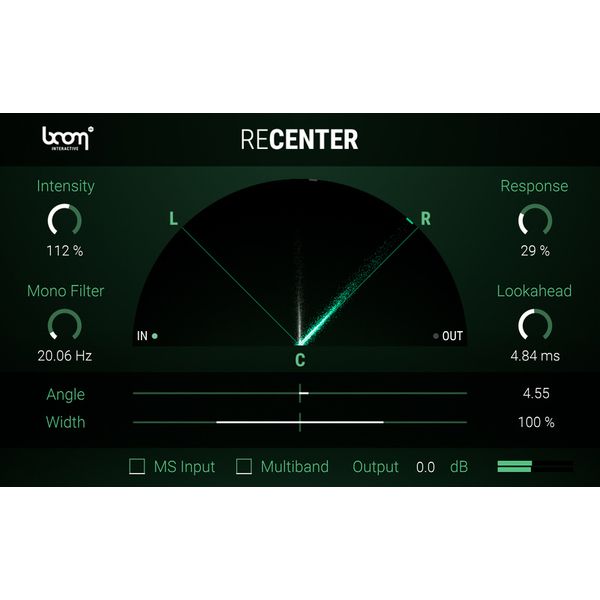 BOOM Library Recenter