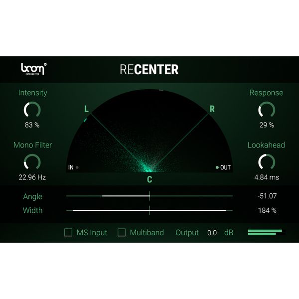 BOOM Library Recenter