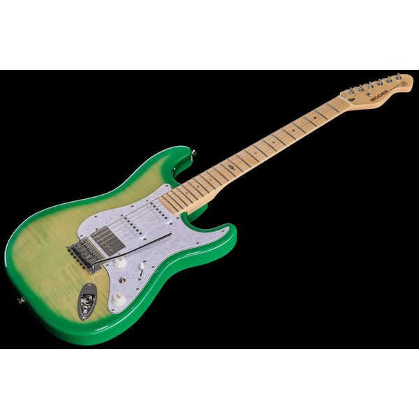 Mooer MSC30 Pro Guitar Lemon Green
