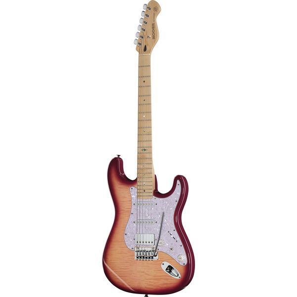 Mooer MSC30 Pro Guitar Sunset Red