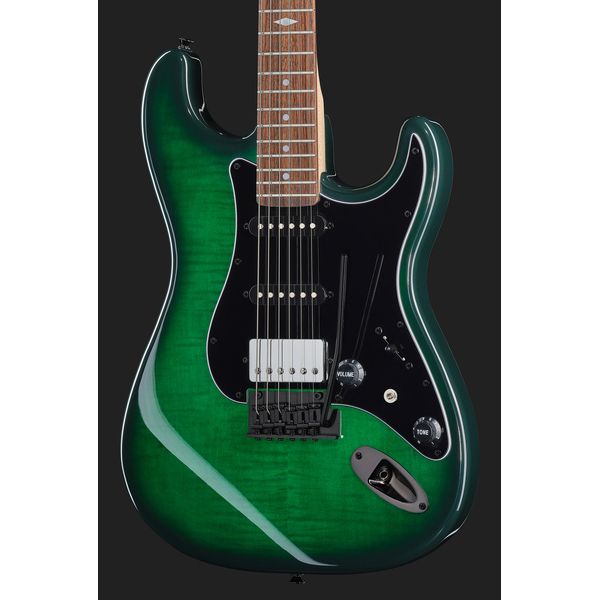 Mooer MSC31 Pro Guitar Green Burst