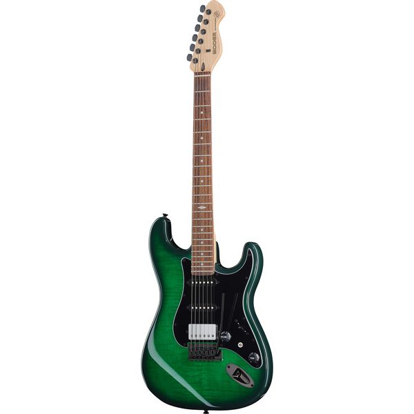 Mooer MSC31 Pro Guitar Green Burst