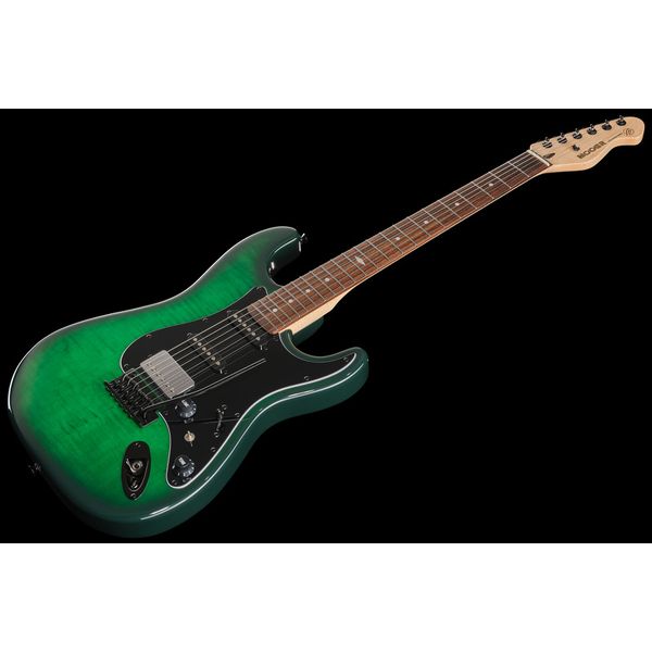 Mooer MSC31 Pro Guitar Green Burst