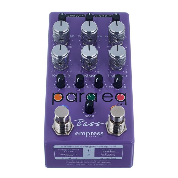 Empress Effects Bass ParaEQ