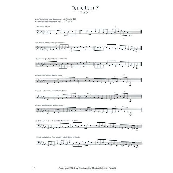 Martin Schmid Blechbläsernoten Tuba-Total 2
