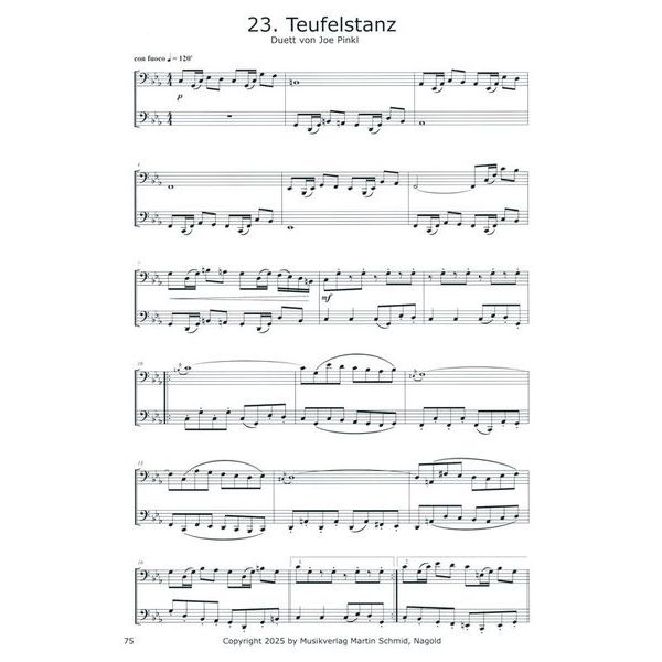 Martin Schmid Blechbläsernoten Tuba-Total 2