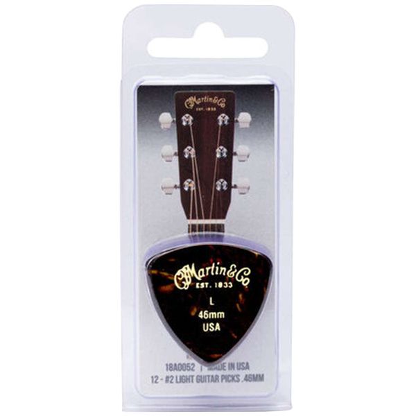 Martin Guitar #2 Pick Pack 0,73 mm