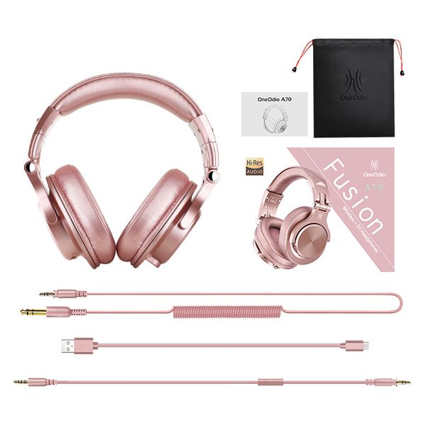 OneOdio Fusion A70 Rose Gold