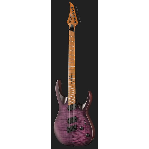 Solar Guitars A1.6FDPB-FF Flame Purple Burst