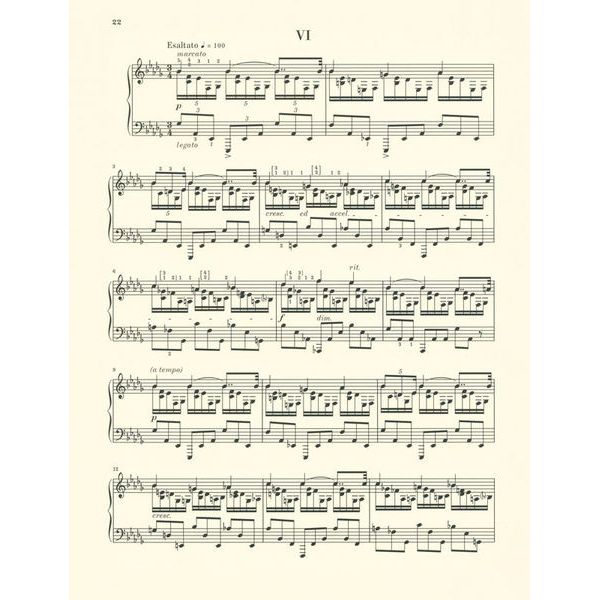 Henle Verlag Skrjabin Acht Etüden op.42