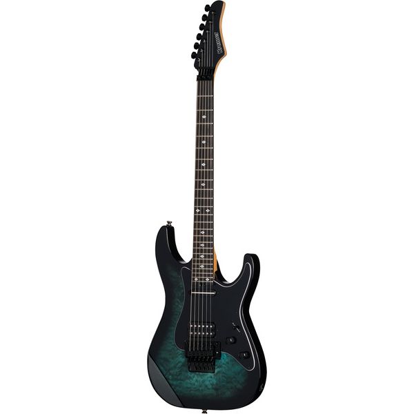 Kramer Guitars Volante Quilt HSFR Aqua Burst