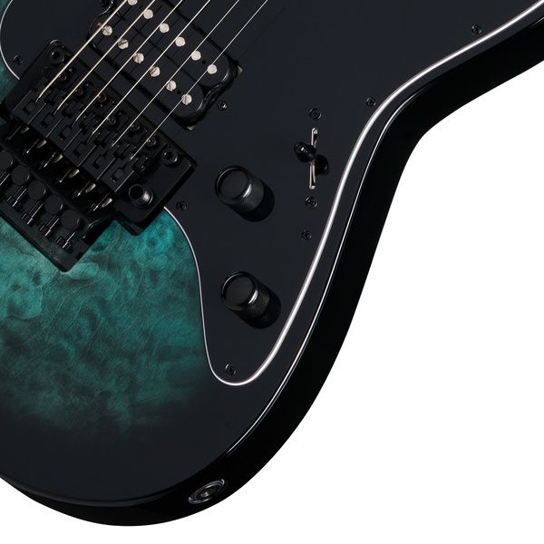 Kramer Guitars Volante Quilt HSFR Aqua Burst