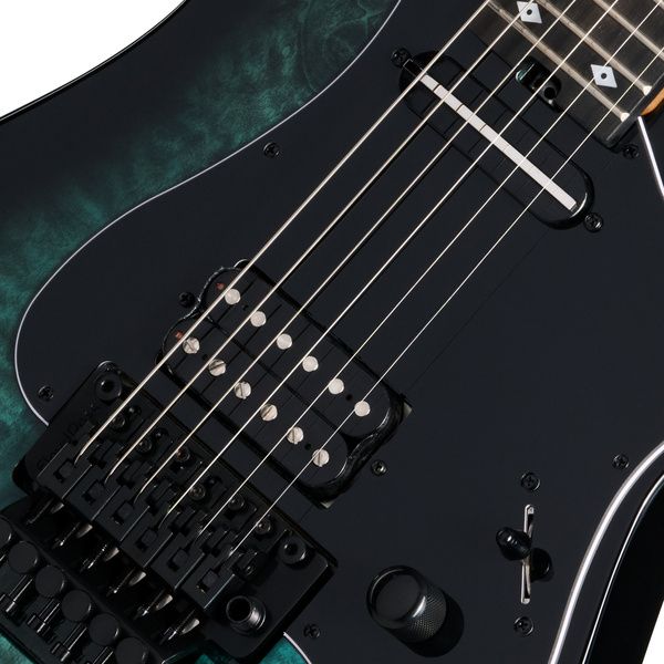 Kramer Guitars Volante Quilt HSFR Aqua Burst
