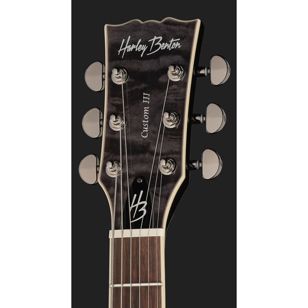 Harley Benton SC-Custom III Quilt Midnight