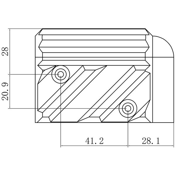 Thon 209 Cabinet Corner
