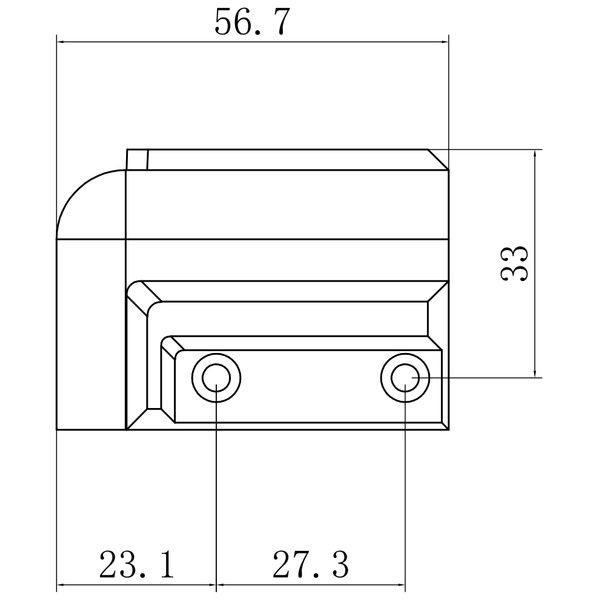 Thon 210 Cabinet Corner