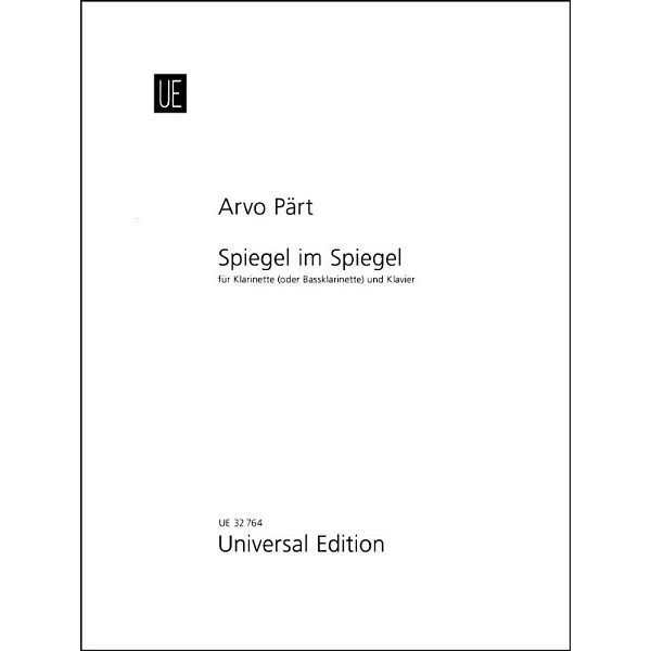 Universal Edition Pärt Spiegel im Spiegel