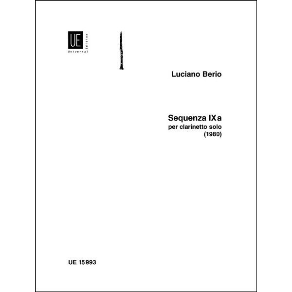 Universal Edition Berio Sequenza IX