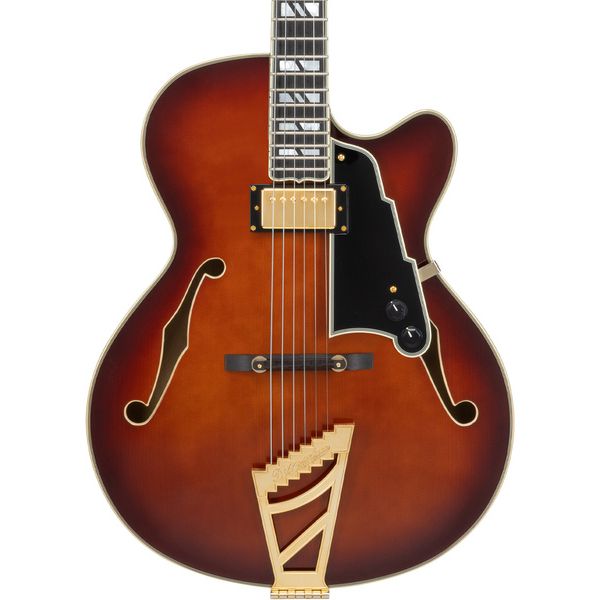 DAngelico Excel 16 Amaretto Burst