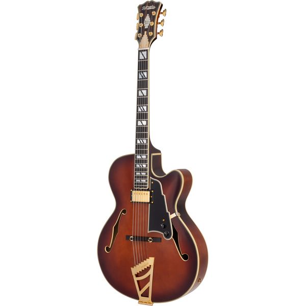 DAngelico Excel 16 Amaretto Burst