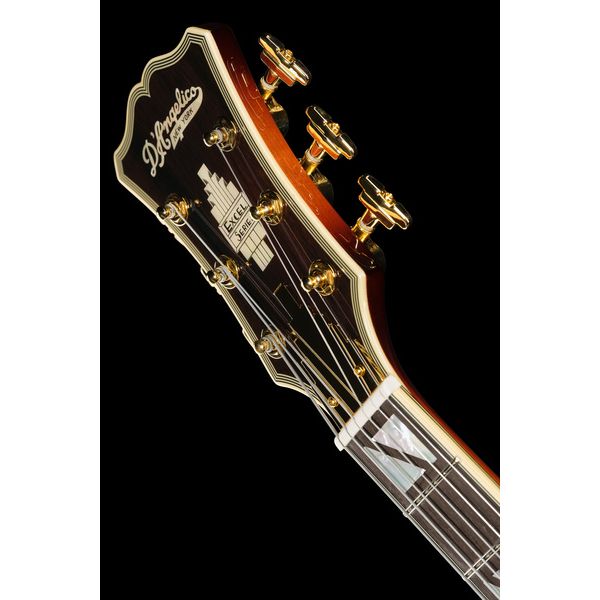 DAngelico Excel 16 Amaretto Burst