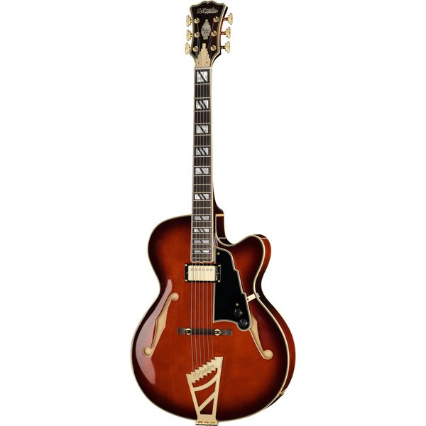 DAngelico Excel 16 Amaretto Burst