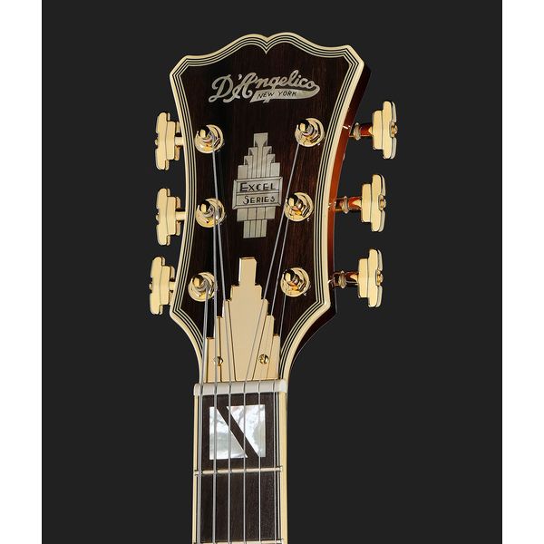 DAngelico Excel 16 Amaretto Burst