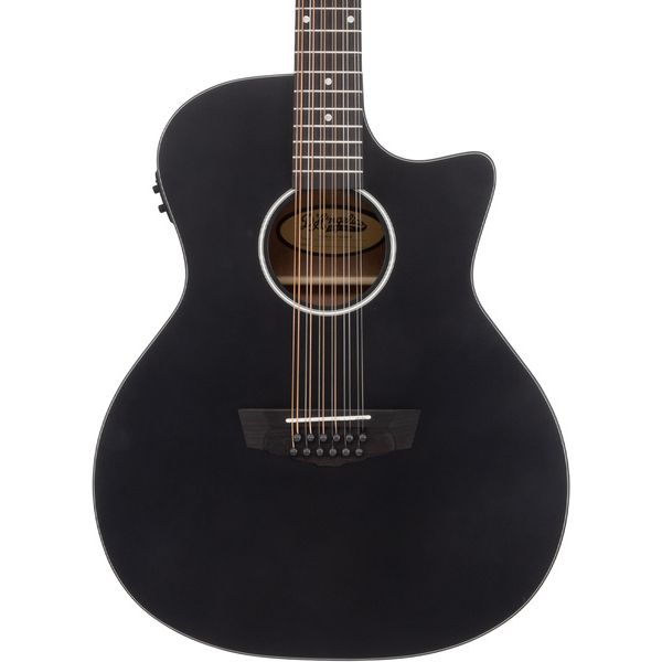 DAngelico Premier Fulton LS Matte Black
