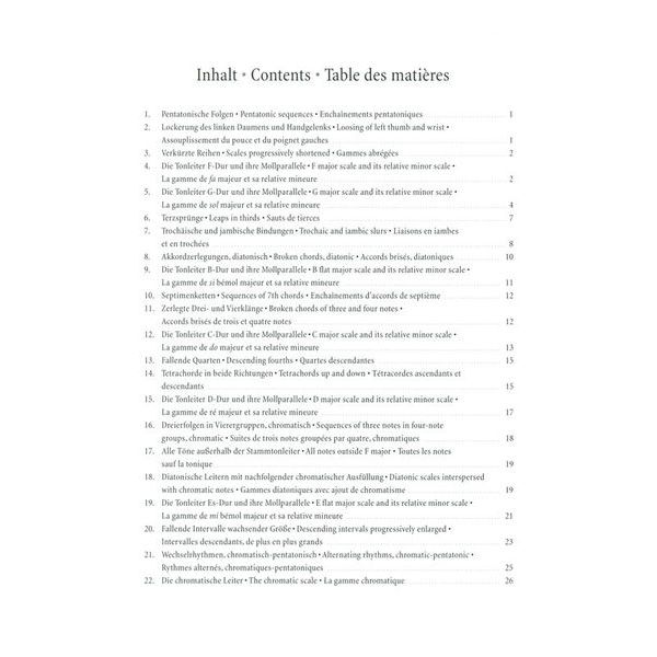 Universal Edition Das tägliche Pensum