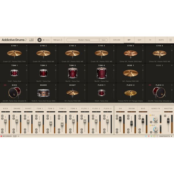 XLN Audio AD 2 Metal & Heavy Collection