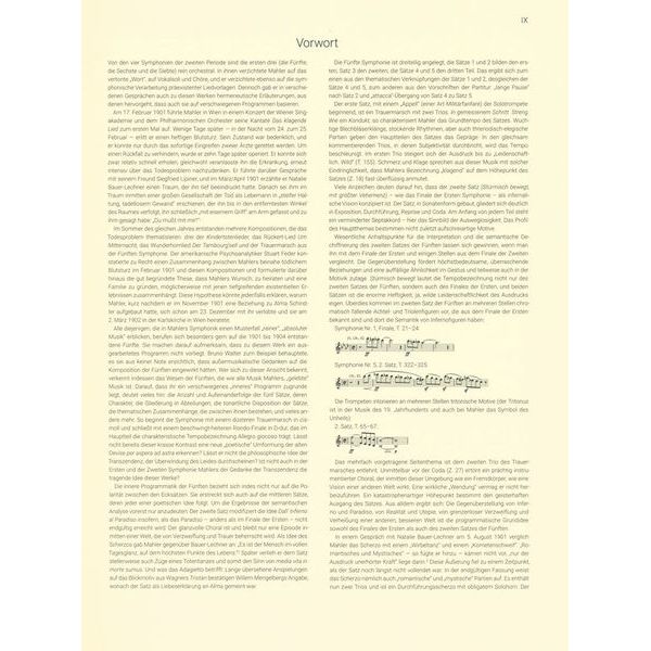 Breitkopf & Härtel Mahler Symphonie Nr. 5