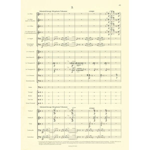 Breitkopf & Härtel Mahler Symphonie Nr. 5