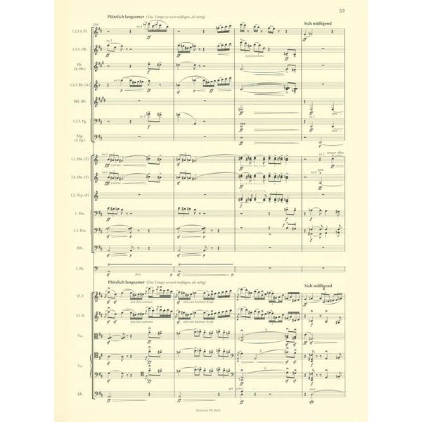 Breitkopf & Härtel Mahler Symphonie Nr. 9