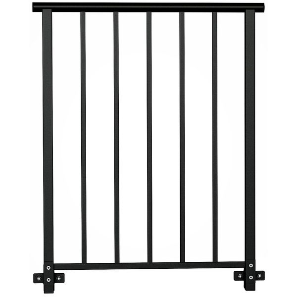 Stageworx Safety Railings 1m  Black