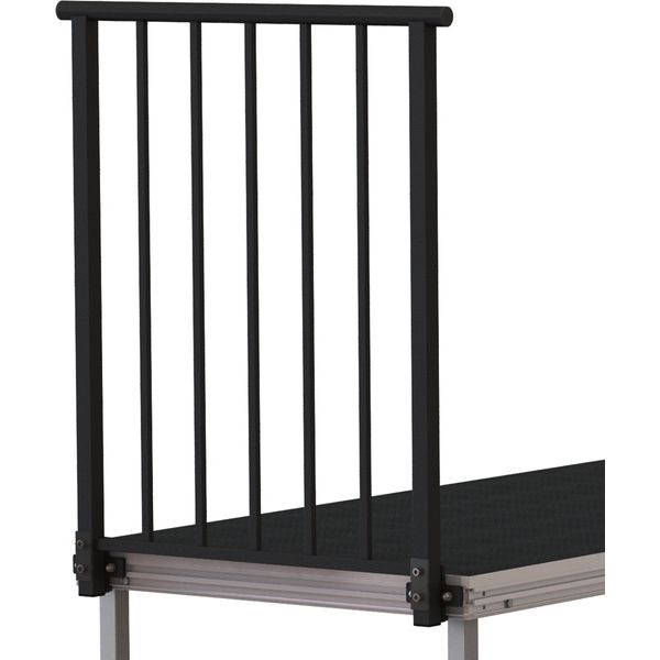 Stageworx Safety Railings 1m  Black