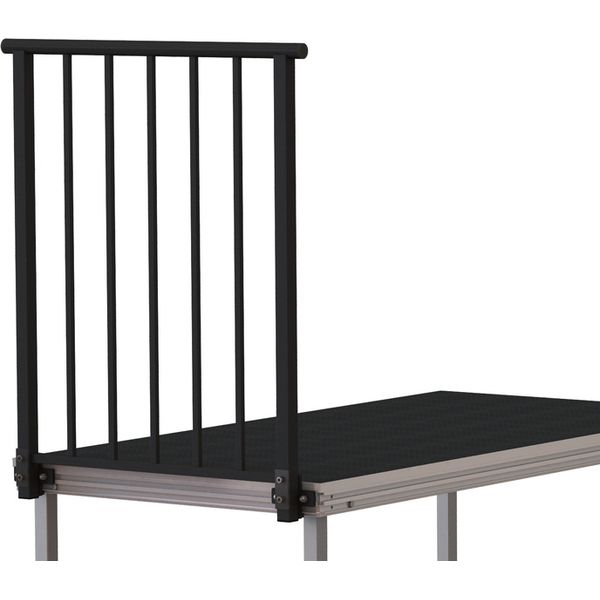 Stageworx Safety Railings 1m  Black