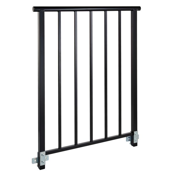 Stageworx Safety Railings 1m Black