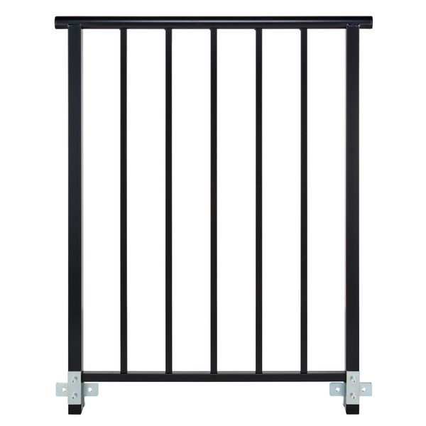 Stageworx Safety Railings 1m Black