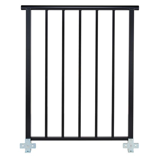 Stageworx Safety Railings 1m Black