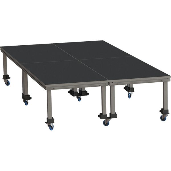 Stageworx Rollriser Single-Leg 60 Black